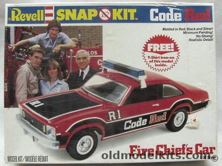 Revell 1/32 Chevrolet Nova Fire Chief's Car - From the 'Code Red' TV Series, 6030 plastic model kit